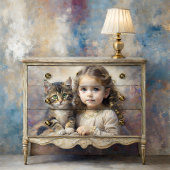 Portrait "Kind und Kinder" Seidenpapier