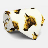 Portrait-Krawatte Krawatte (Gerollt)