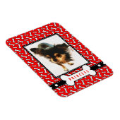Portrait-Kühlschrankmagnet mit dem Foto Ihres Hund Magnet (Rechte Seite)
