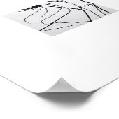 Portrait - Kunstdruckerei Poster (Ecke)