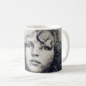 Portrait (Kupferdruck), Alphonse Mucha Kaffeetasse (VorderseiteRechts)