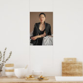 Portrait - Leinwand Art Print Poster (Küche)