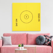 Portrait - Leinwand - Quadrat (Insitu (Wohnzimmer))