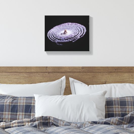 Portrait Leinwanddruck (Insitu (Schlafzimmer))