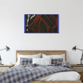 Portrait Leinwanddruck (Insitu (Schlafzimmer))