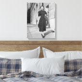 Portrait Leinwanddruck (Insitu (Schlafzimmer))