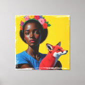 Portrait Leinwanddruck (Vorderseite)