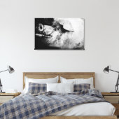 Portrait Leinwanddruck (Insitu (Schlafzimmer))