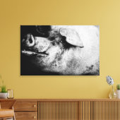 Portrait Leinwanddruck (Insitu (Wohnzimmer))