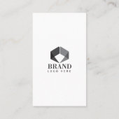 Portrait & Logos für Berufliches Business-Foto Visitenkarte (Rückseite)