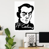 Portrait Louis-Ferdinand Céline Poster (Heimbüro)