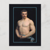 Portrait Maurice Deriaz von Courtois Postkarte (Vorderseite)