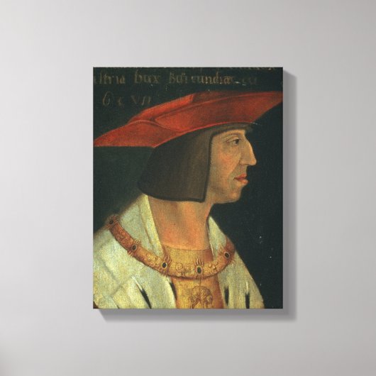 Portrait Maximillian I Leinwanddruck (Vorderseite)