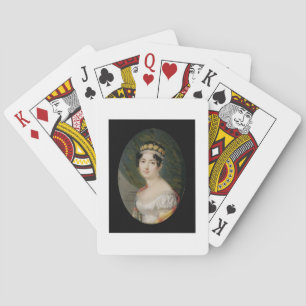 Portrait Miniature of the Empress Josephine (1763- Spielkarten