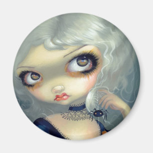 "Portrait mit Spiderling" Magnet