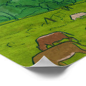 Portrait: Moses Momanyi, Dawn2Dusk Farm & Kilimo M Poster (Ecke)