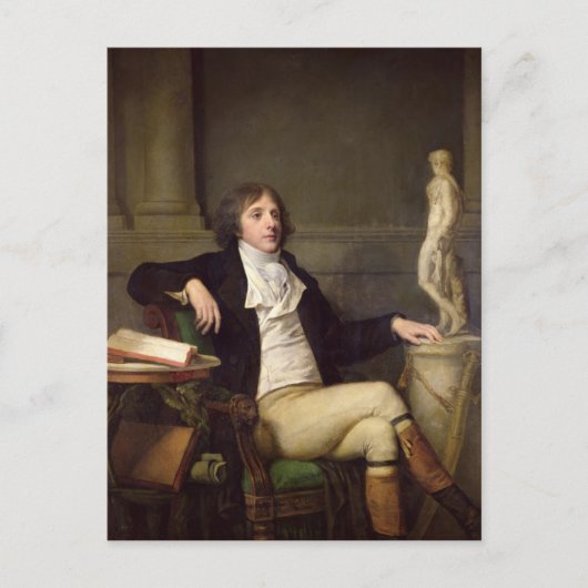 Portrait mutmaßlich Auguste Louis Postkarte (Vorderseite)
