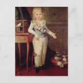 Portrait mutmaßlich Louis XVII Postkarte (Vorderseite)