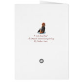 Portrait niedlicher Welpenhund Beagle kuppelnd Mum (Hinten)