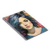 Portrait | Notebook Notizblock (Rechte Seite)