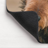 Portrait of a Airedale Terrier Mousepad (Ecke)