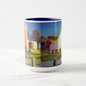 Portrait of A Bauer N C Wyeth Americana Art 15oz Tasse (Zentrum)