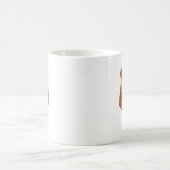 Portrait of a brown bear coffee mug kaffeetasse (Mittel)