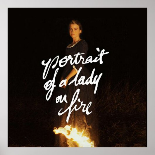 Portrait of a fire poster (Vorne)