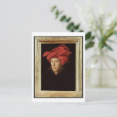 Portrait of a Man, 1433 (Öl auf Eiche) (siehe auch Postkarte (Stehend Vorderseite)