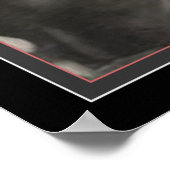 "Portrait of a Man" Art Déco von Tamara de Lempick Poster (Ecke)