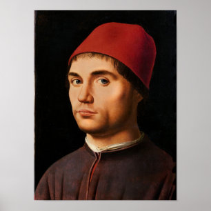 Portrait of a Man, c.1475 Poster