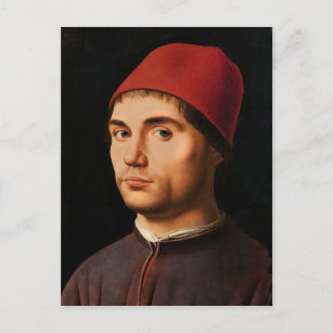 Portrait of a Man, c.1475 Postkarte