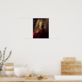 Portrait of a Man, c.1715 Poster (Küche)