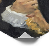 Portrait of a Man - Frans Hals Art Poster (Ecke)