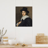 Portrait of a Man - Frans Hals Art Poster (Küche)