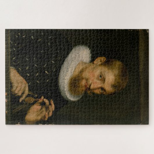 Portrait of a Man, Rubens 1597 fine art 1000 plus Puzzle (Horizontal)
