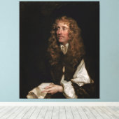 Portrait of a man, thought to be George Booth Leinwanddruck (Insitu (Holzboden))