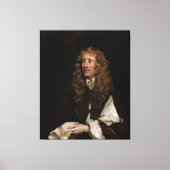 Portrait of a man, thought to be George Booth Leinwanddruck (Vorderseite)
