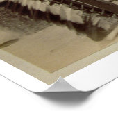 Portrait of a Native American from 'Buffalo Bill's Poster (Ecke)