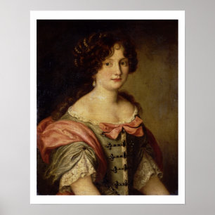 Portrait of a young lady poster