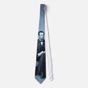 "Portrait of Abraham Lincoln" selenium tint Krawat Krawatte