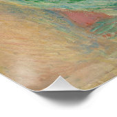 Portrait of Actress Jeanne Samary, Auguste Renoir Poster (Ecke)