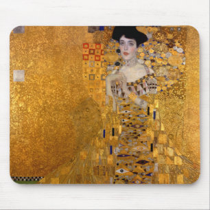 Portrait of Adele Bloch-Bauer I by Gustav Klimt Mousepad