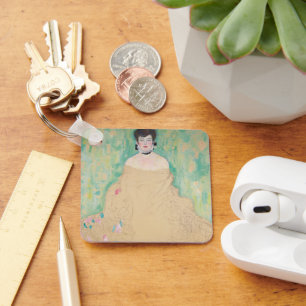 Portrait of Amalie Zuckerkandl by Gustav Klimt Schlüsselanhänger