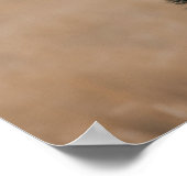 Portrait of an Airedale Terrier 2 Poster (Ecke)