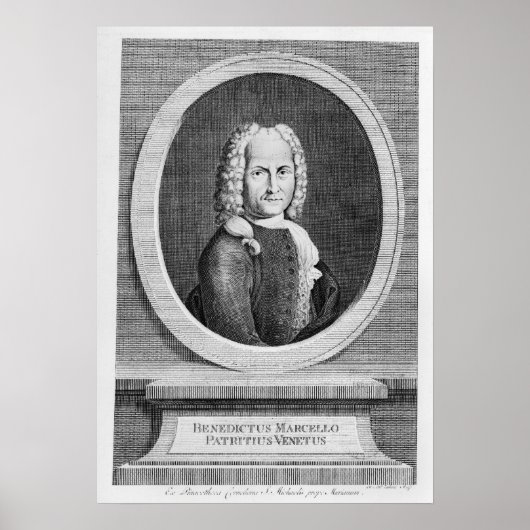 Portrait of Benedetto Poster (Vorne)