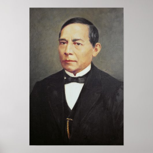 Portrait of Benito Juarez , 1948 Poster (Vorne)