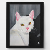 Portrait of Blanca Painting by Alfred Fox Fotoplatte (Vorderseite)