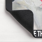 Portrait of Blanca Painting by Alfred Fox Mousepad (Ecke)