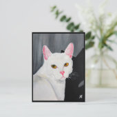 Portrait of Blanca Painting by Alfred Fox Postkarte (Stehend Vorderseite)